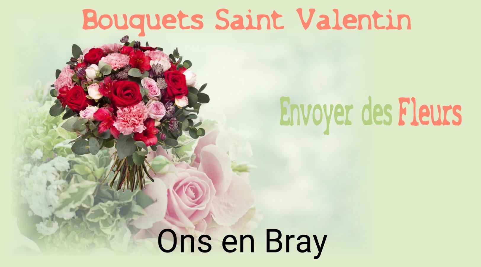 Roses de Saint-Valentin livrées à Ons-en-Bray